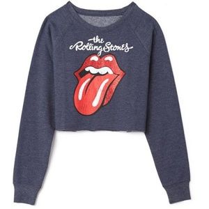 The Rolling Stones Crop sweater